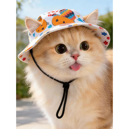 Pat and Pet Emporium | Pet Hats | Adjustable Pet Bucket Hat