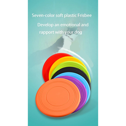 Pat and Pet Emporium | Pet Toys | Rubber Flying Disc Toy 2 Pcs