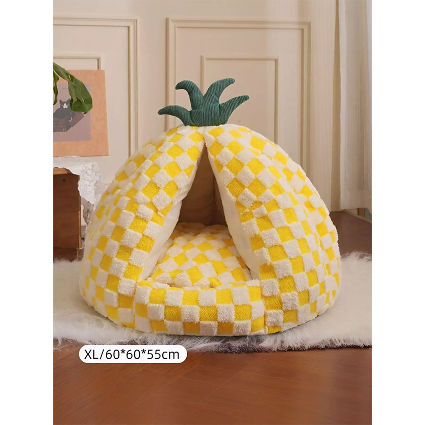 Pat and Pet Emporium | Pet Beds | Pineapple Shaped Pet Nest