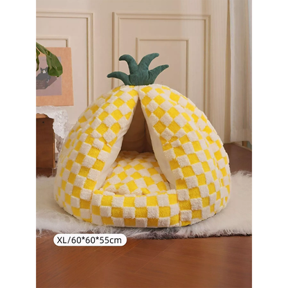 Pat and Pet Emporium | Pet Beds | Pineapple Shaped Pet Nest