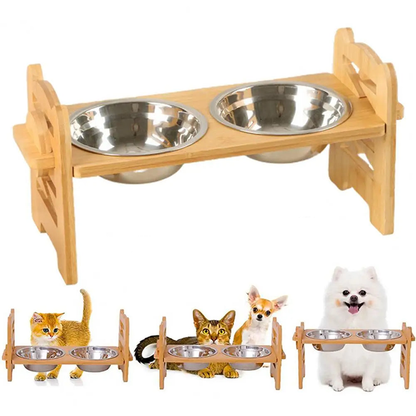 Pat and Pet Emporium | Pet Bowls | Ergonomic Pet Bowl Stand