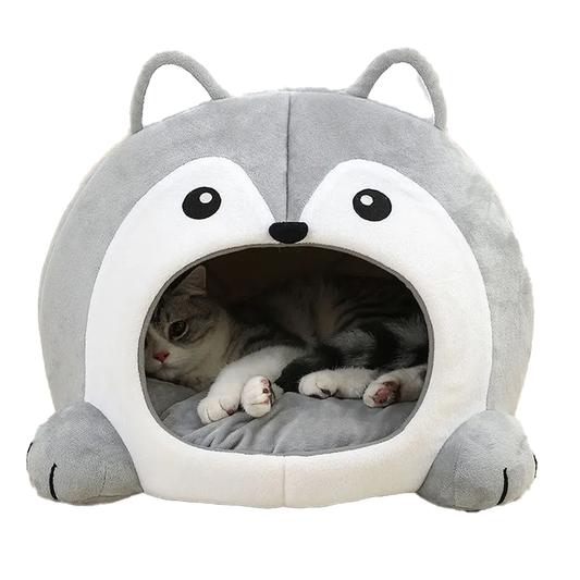 Pat and Pet Emporium | Pet Beds | Cute Soft Plush Cat Bed