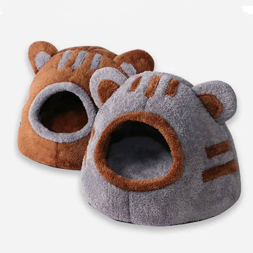 Pat and Pet Emporium | Pet Beds | Cozy Warm Plush Cat Bed