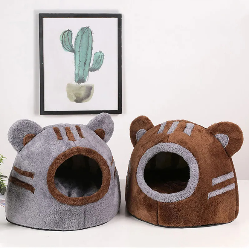 Pat and Pet Emporium | Pet Beds | Cozy Warm Plush Cat Bed