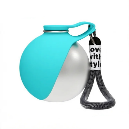 Pat and Pet Emporium | Pet Feeders | Stainless Steel Pet Water Ball