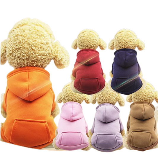 Pat and Pet Emporium | Pet Clothing | Soft Fleece Pet Dog Hoodie