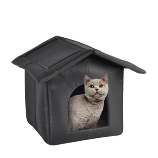 Pat and Pet Emporium | Pet Beds |Outdoor Foldable Cat House Waterproof