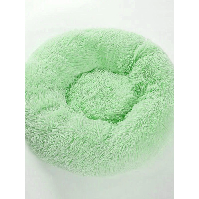 Pat and Pet Emporium | Pet Beds | Fluffy Plush Donut Pet Nest