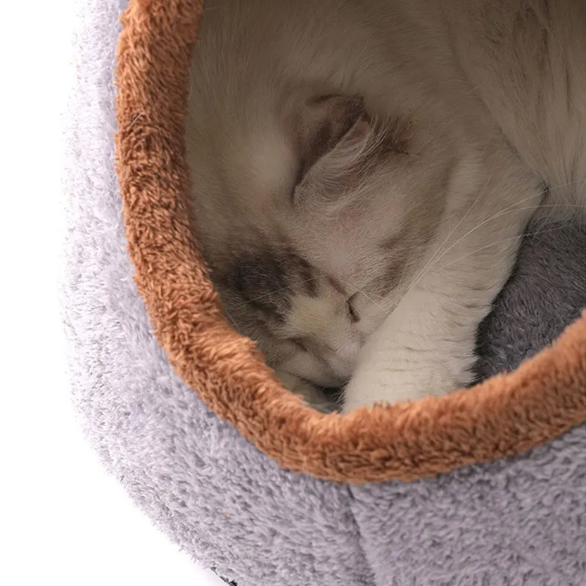 Pat and Pet Emporium | Pet Beds | Cozy Warm Plush Cat Bed