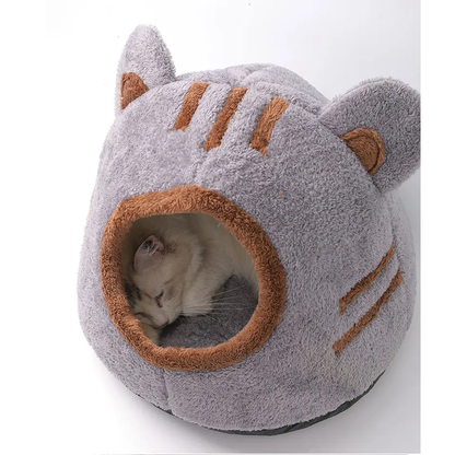 Pat and Pet Emporium | Pet Beds | Cozy Warm Plush Cat Bed