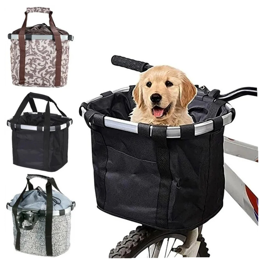Pat and Pet Emporium | Pet Carriers | Small Pet Bicycle Basket