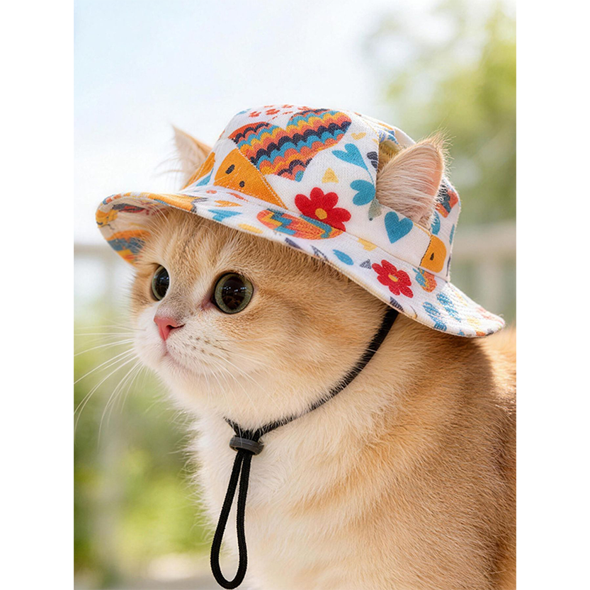Pat and Pet Emporium | Pet Hats | Adjustable Pet Bucket Hat