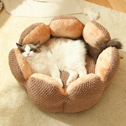 Pat and Pet Emporium | Pet Beds | Warm Cactus Petal Pet Nest