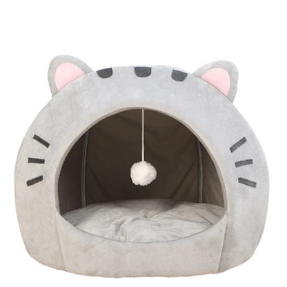 Pat and Pet Emporium | Pet Beds | Pink Cat Ears Pet Bed