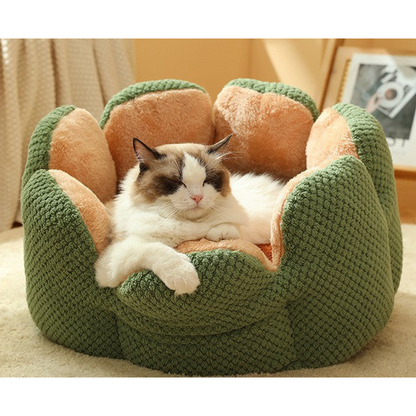 Pat and Pet Emporium | Pet Beds | Warm Cactus Petal Pet Nest