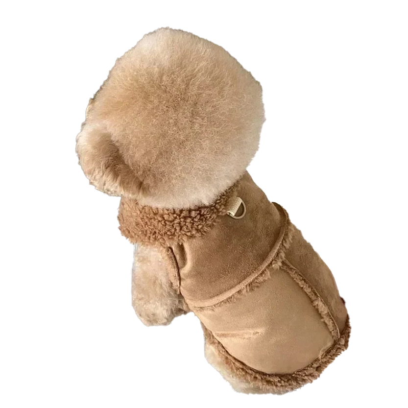 Pat and Pet Emporium | Pet Clothing | Fleecy Dog Harness Jacket