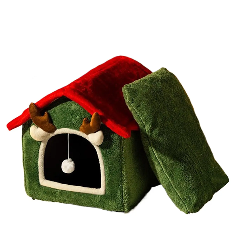 Pat and Pet Emporium | Pet Beds | Christmas Pet House