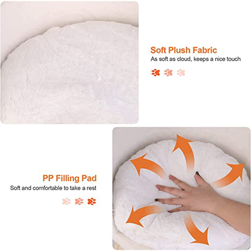Pat and Pet Emporium | Pet Beds | Plush Small Pet Raised Chair