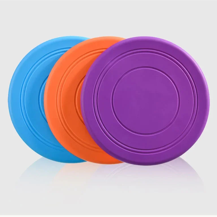 Pat and Pet Emporium | Pet Toys | Rubber Flying Disc Toy 2 Pcs