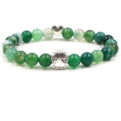 Pat and Pet Emporium | Jewelry | Pet Footprint Stone Bracelets