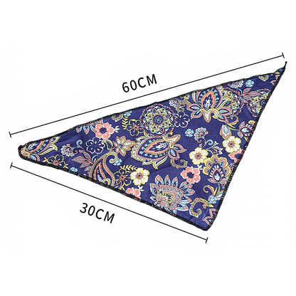 Pat and Pet Emporium | Pet Hats | Paisley Print Pet Scarf & Hat