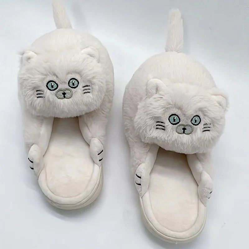 Pat and Pet Emporium | Shoes | Women's Soft Cat Hug Slippers