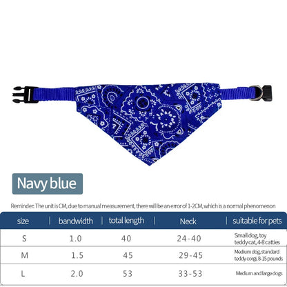 Pat and Pet Emporium | Pet Scarves | Clip On Pet Bandana