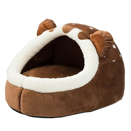 Pat and Pet Emporium | Pet Beds | Cute Brown Bear Pet Bed