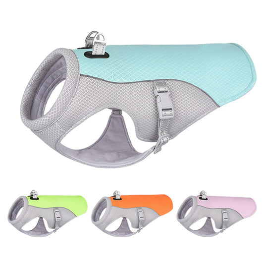 Pat and Pet Emporium | Pet Harnesses |Breathable Summer Dog Cooling Vest