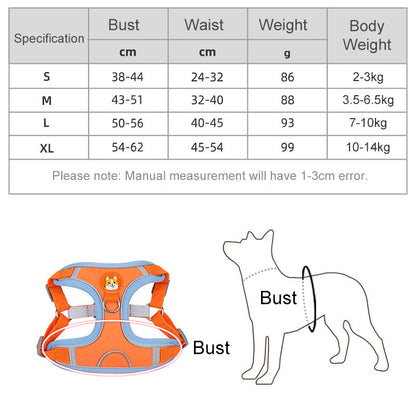 Pat and Pet Emporium | Pet Harnesses | Reflective Pet Vest Sets