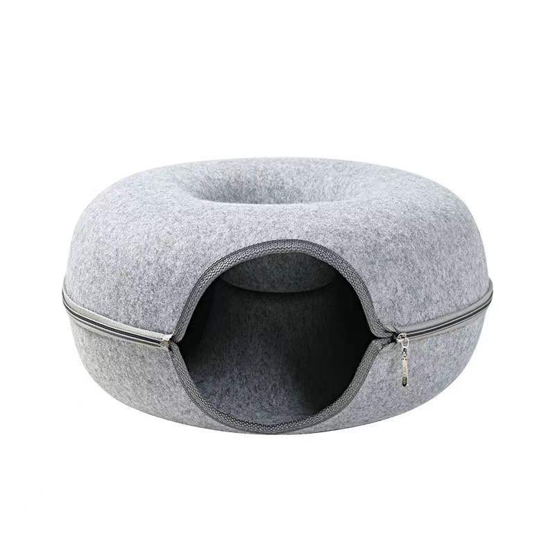 Pat and Pet Emporium | Pet Beds | Donut Shaped Cat Bed