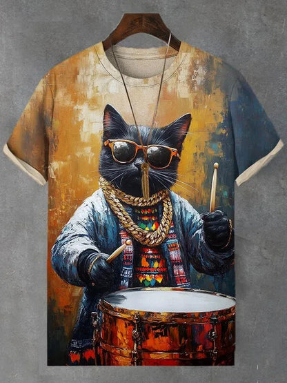 Pat and Pet Emporium | Pet Lovers | Shirts | Unisex Space Cat Tee