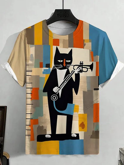 Pat and Pet Emporium | Pet Lovers | Shirts | Unisex Space Cat Tee
