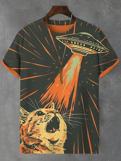 Pat and Pet Emporium | Pet Lovers | Shirts | Unisex Space Cat Tee