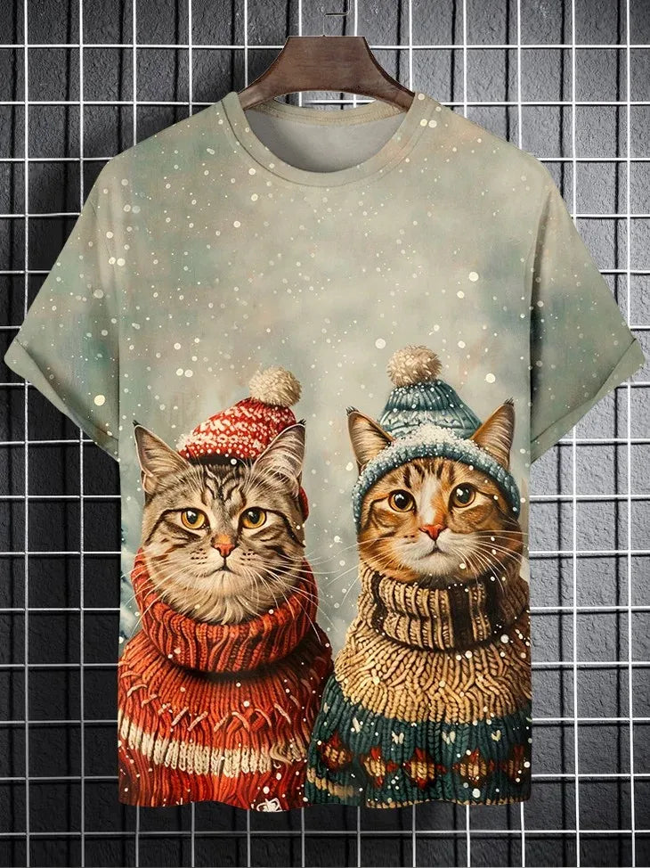 Pat and Pet Emporium | Pet Lovers | Shirts | Unisex Space Cat Tee