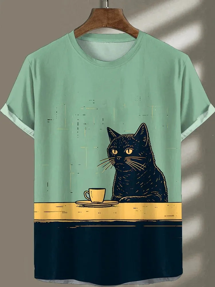 Pat and Pet Emporium | Pet Lovers | Shirts | Unisex Space Cat Tee