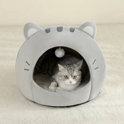 Pat and Pet Emporium | Pet Beds | Cozy Cat Ears Pet Bed