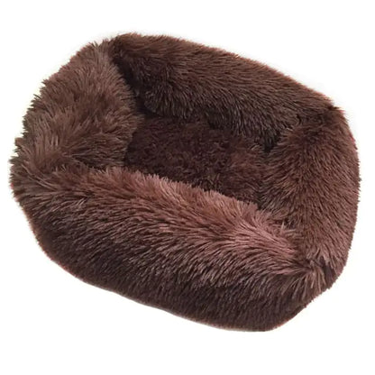 Pat and Pet Emporium | Pet Beds | Square Soft Plush Dog Bed