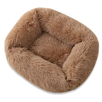 Pat and Pet Emporium | Pet Beds | Square Soft Plush Dog Bed
