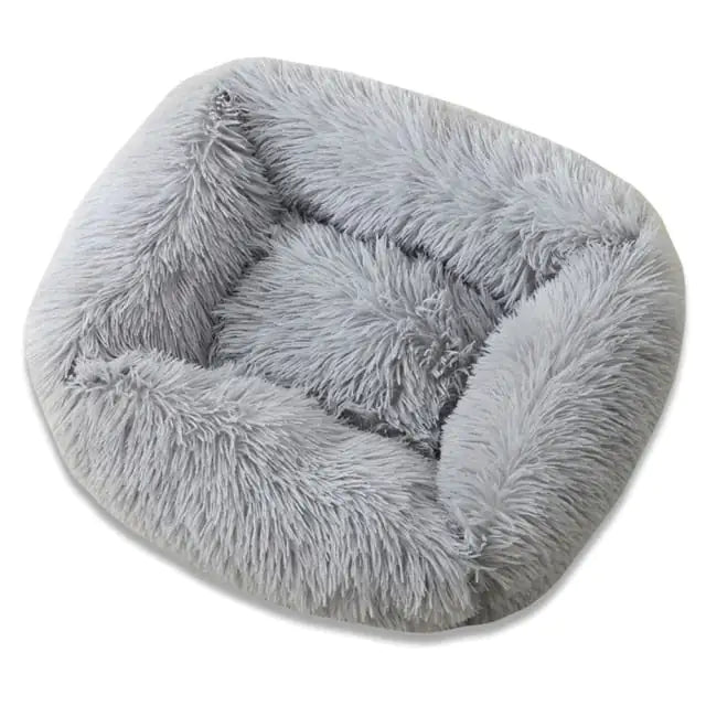 Pat and Pet Emporium | Pet Beds | Square Soft Plush Dog Bed