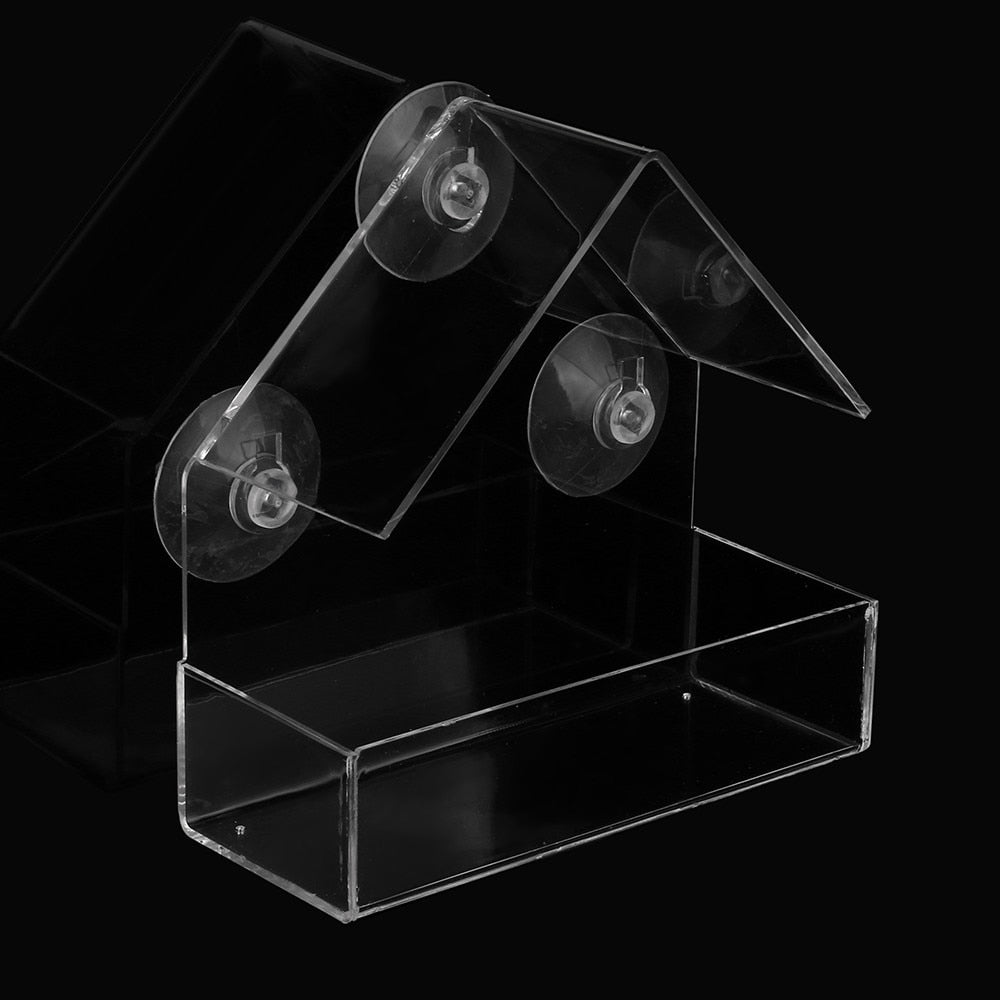 Pat and Pet Emporium | Pet Feeders | Suction Window Feeder