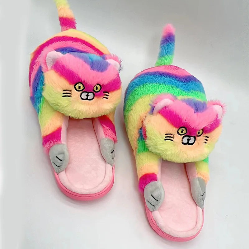 Pat and Pet Emporium | Shoes | Women's Soft Cat Hug Slippers