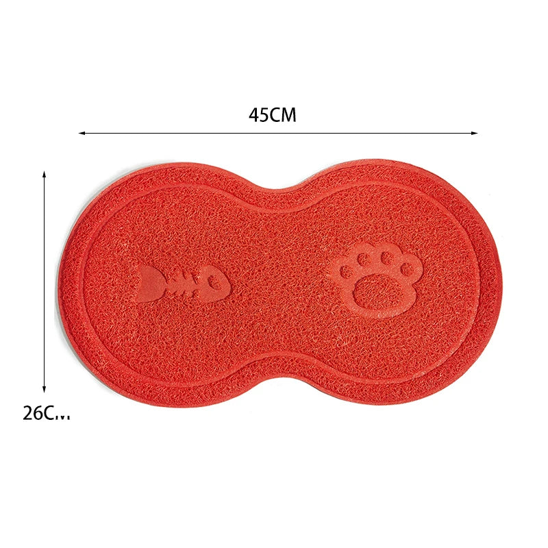 Pat and Pet Emporium | Pet Bowls | Pet PVC Placemats 2 Pcs