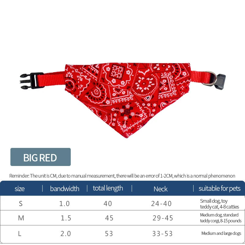 Pat and Pet Emporium | Pet Scarves | Clip On Pet Bandana