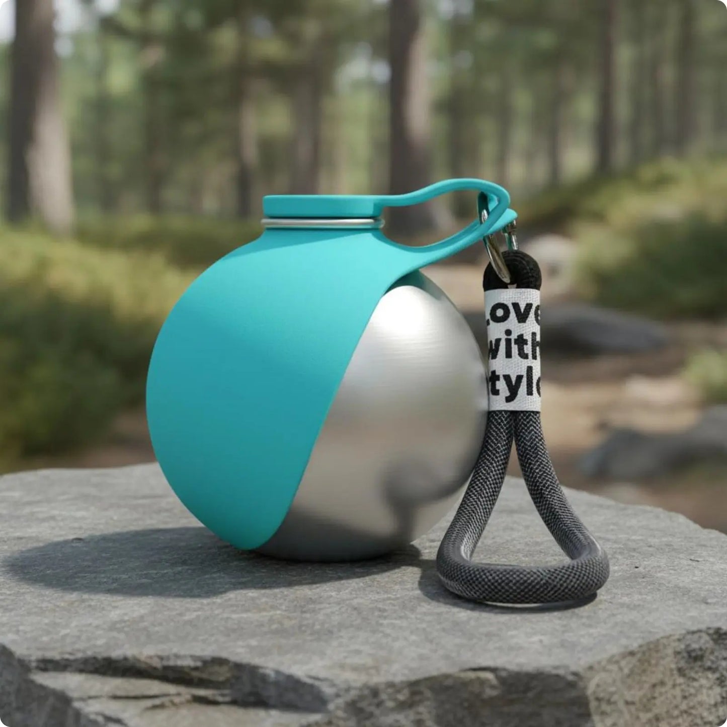 Pat and Pet Emporium | Pet Feeders | Stainless Steel Pet Water Ball
