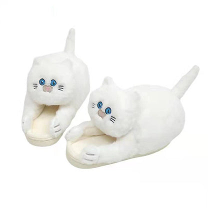 Pat and Pet Emporium | Shoes | Women's Soft Cat Hug Slippers