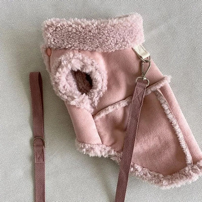 Pat and Pet Emporium | Pet Clothing | Fleecy Dog Harness Jacket